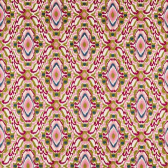 Ткань - Harlequin - IXORA -  Pomegranate/Tree Canopy/Ink - HQN2133892