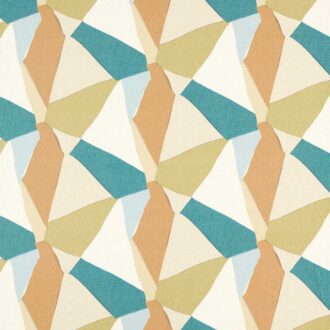 Ткань - Harlequin - SUMI REFLECT -  Marine/Grass/Taupe - HRFD121200