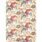 Ткань - Harlequin - ZAVALA -  Russet/Navy/Lagoon - HSAF120809