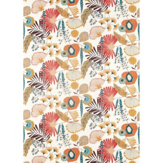 Ткань - Harlequin - ZAVALA -  Russet/Navy/Lagoon - HSAF120809