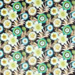 Ткань - Harlequin - KOMOVI -  Saffron / Lagoon / Citrus - HSAF120815