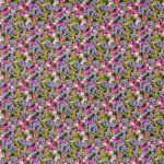 Ткань - Harlequin - WILDFLOWER MEADOW VELVET -  Emerald/Amethyst/ Spinel - HSRF121186