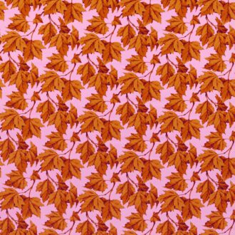 Ткань - Harlequin - DAPPLED LEAF VELVET -  Amber/Rose - HSRF121190