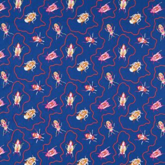 Ткань - Harlequin - JEWEL BEETLES -  Lapis - HSRF133982