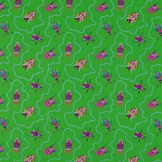 Ткань - Harlequin - JEWEL BEETLES -  Emerald - HSRF133983