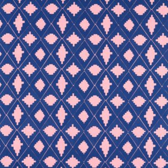 Ткань - Harlequin - GARDEN TERRACE -  Lapis/Rose - HSRF133996