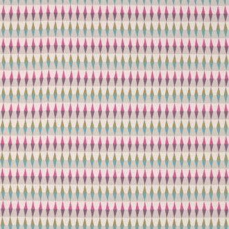 Ткань - Harlequin - AMPICO -  Fuchsia / Marine / Lime - HVIS132092