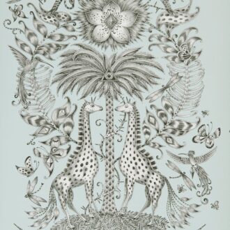 Обои - Clarke and Clarke - KRUGER - EGGSHELL - W0102/01