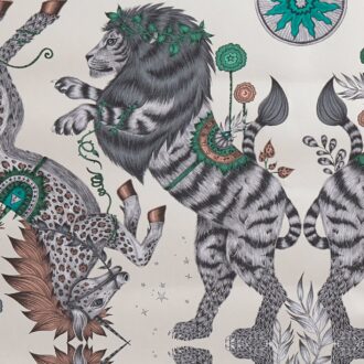 Обои - Clarke and Clarke - CASPIAN - GILVER - W0113/02