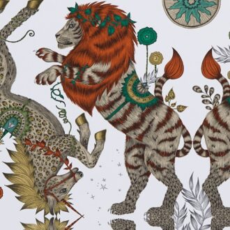 Обои - Clarke and Clarke - CASPIAN - GOLD - W0113/03