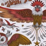 Обои - Clarke and Clarke - FRONTIER - GOLD - W0116/02