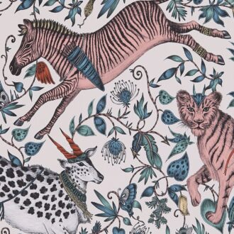 Обои - Clarke and Clarke - PROTEA - PINK - W0119/06