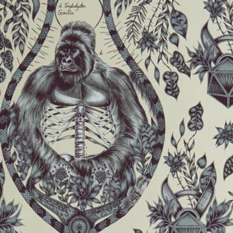 Обои - Clarke and Clarke - SILVERBACK - GOLD - W0120/02