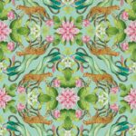 Обои - Clarke and Clarke - MENAGERIE - AQUA - W0131/01