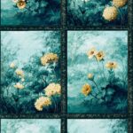 Обои - Clarke and Clarke - ARTUS - DENIM/OCHRE - W0155/02