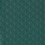 Обои - Clarke and Clarke - CHRYSLER - TEAL - W0164/04