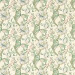 Обои - Clarke and Clarke - GOLDEN LILY - LINEN/BLUSH - W0174/01