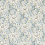 Обои - Clarke and Clarke - GOLDEN LILY - SLATE/DOVE - W0174/02