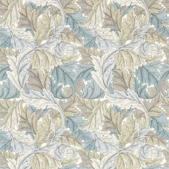 Обои - Clarke and Clarke - ACANTHUS - SLATE/DOVE - W0175/03