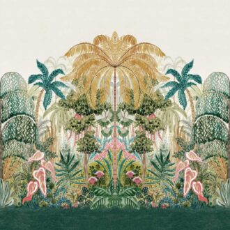 Обои - Clarke and Clarke - MOMBASA BANNER - TROPICAL - W0187/01