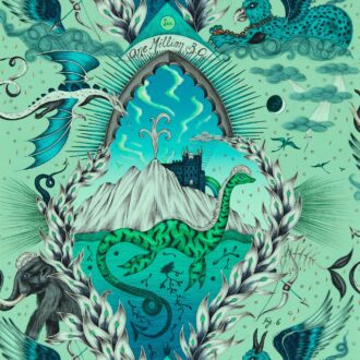 Обои - Clarke and Clarke - HIGHLANDIA - SAGE - W0214/02