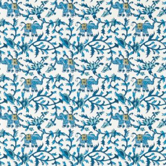 Обои - Clarke and Clarke - HATHI - COBALT - W0236/01