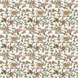 Обои - Clarke and Clarke - HATHI - SAGE/BLUSH - W0236/05