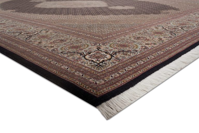 Иранский ковёр из шерсти и шёлка — TABRIZ MAHI — 900-37831-IR