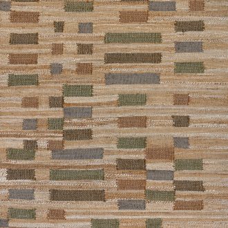 Индийский ковёр из джута - JUTE - JTE_R_1563-LT.BRN-N.WHITE-G.RUST - 135 x 200