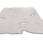 Турецкий ковёр из хлопка и вискозы и полиэстера — AMORPH — 8003-RUST — CHARCOAL — ECRU