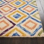 Индийский ковёр из шерсти — VIBRANT — VIB01-IVR