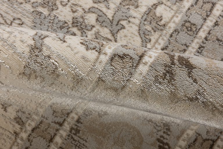 Турецкий ковёр из полиэстера — GLENMORANGE — 2359A-WHT-BGE