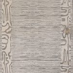 Турецкий ковёр из эвкалиптовый шёлк и акрила - Kelly Crown - KLCRO_M_H356CF-LGRY-CRE(Runner) - 100 x 300