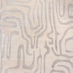 Турецкий ковёр из эвкалиптовый шёлк и акрила - Kelly Crown - CRO_M_E774A5-LGRY-CRE - 160 x 230