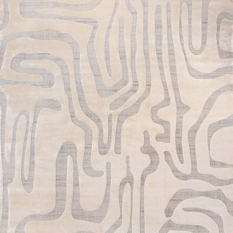 Турецкий ковёр из эвкалиптовый шёлк и акрила - Kelly Crown - CRO_M_E774A5-LGRY-CRE - 160 x 230