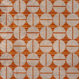 Турецкий ковёр из хлопка и вискозы и полиэстера - İSTANBUL - ISTA_M_ECLIPSE RUST - TERRA - 240 x 300