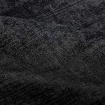 Индийский ковёр из арт-шёлка и хлопка — CROSS SPECIAL — D110-CHARCOAL-BLACK