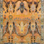 Индийский ковёр из шерсти - ZIEGLER VINTAGE - ZIEV_R_AC228-PINK-MIX(295x394) - 295 x 394