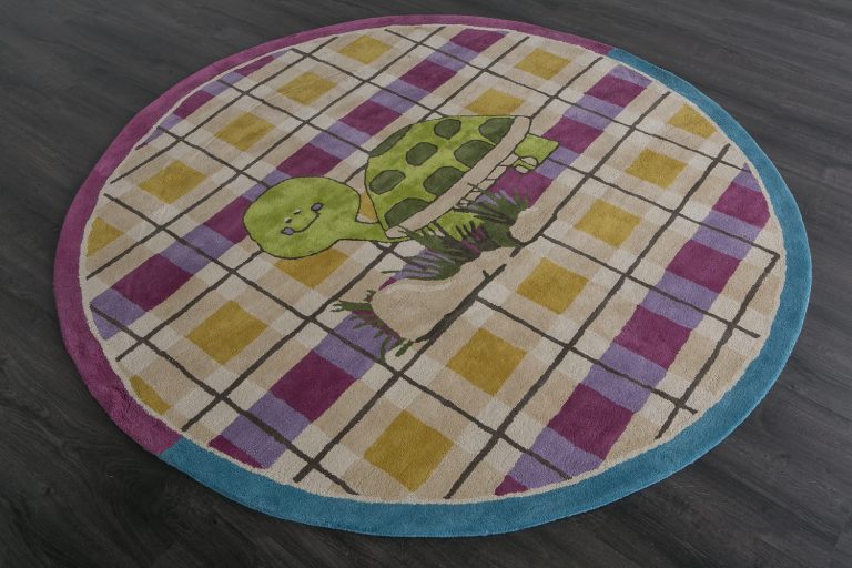 Индийский ковёр из хлопка — HAPPY DAY — GPN-0E-MLT(Round)