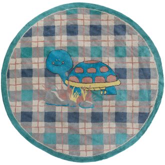 Индийский ковёр из хлопка - HAPPY DAY - HAP_RN_HX3-0E-MLT(Round) - 200 x 200