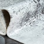 Турецкий ковёр из эвкалиптовый шёлк и акрила — VERANO — 9338A-GREY-CREAM