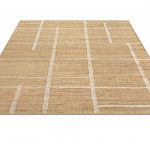 Индийский ковёр из джута — JUTE — ZA424-WHITE-NATURAL