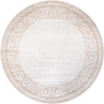 Турецкий ковёр из эвкалиптовый шёлк и акрила - CHERUTTI - CHERU_M_1986-BGE(Round) - 240 x 240