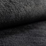 Индийский ковёр из арт-шёлка и хлопка — CROSS SPECIAL — D110-CHARCOAL-BLACK