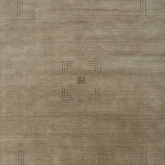 Индийский ковёр из шерсти - LOURIBUFF - LOUR_R_201224-ECRU - 170 x 240