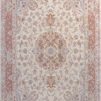 Иранский ковёр из шерсти и шёлка - TABRIZ IR - TZIR_IR_9-017-IR - 201 x 313