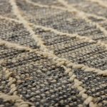Индийский ковёр из джута и шерсти — JUTE — 1405-CREAM