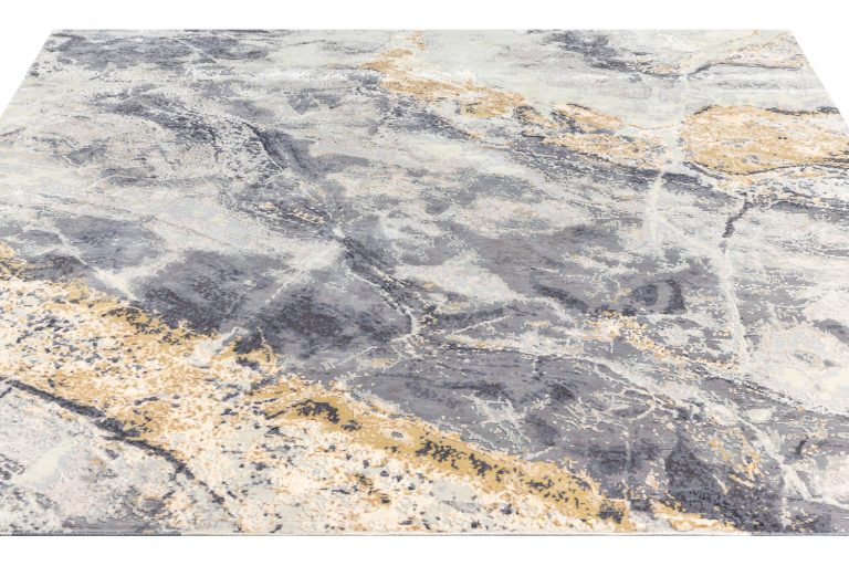Индийский ковёр из шерсти и арт-шёлка — RIVOLI MARBLE — KE-164