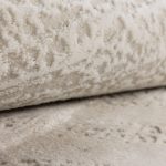 Турецкий ковёр из полипропилен и полиэстера — MOON — 6489A-CREAM-L.GREY(Round)