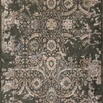 Турецкий ковёр из полиэстера - LAVANDER - LAVA_M_G692CU-GRN-BGE - 240 x 340